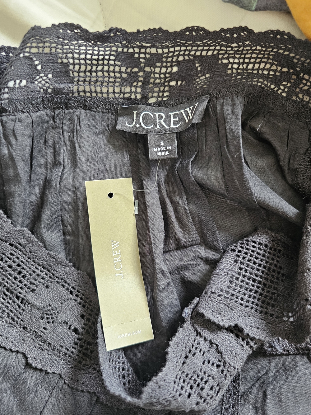 J. Crew Lace-trim mini beach dress (S) - Picture 6 of 7